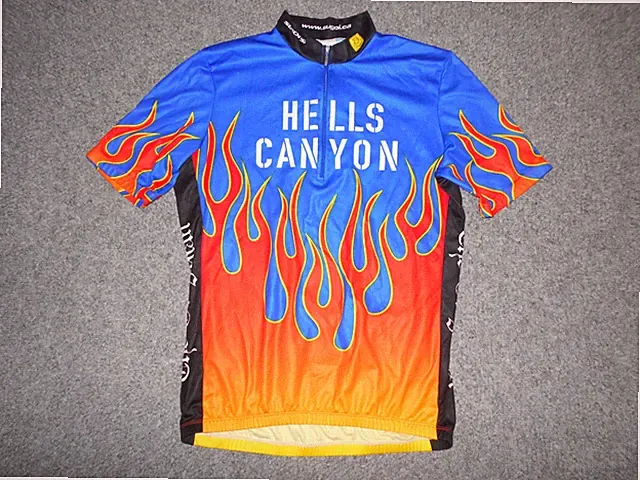 2003 VTG SUGOI CYCLE OREGON HELLS CANYON MENS XL CYCLING JERSEY