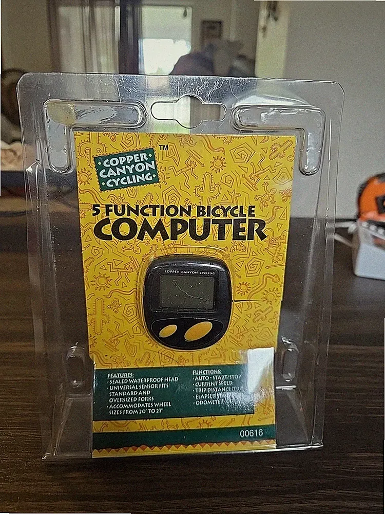 5 Function Bicycle Computer By Copper Canyon Cycling
