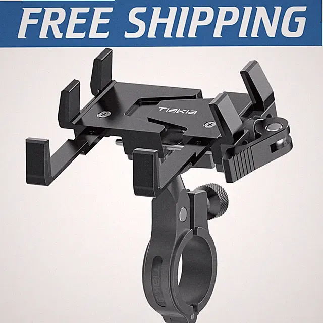 Aluminum Bicycle Phone Holder, Extensive Compatibility