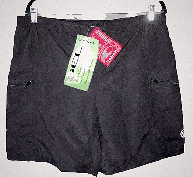Canari Cyclewear Women’s XL Canyon Gel Baggy Black Athletic Bike Cooling Shorts