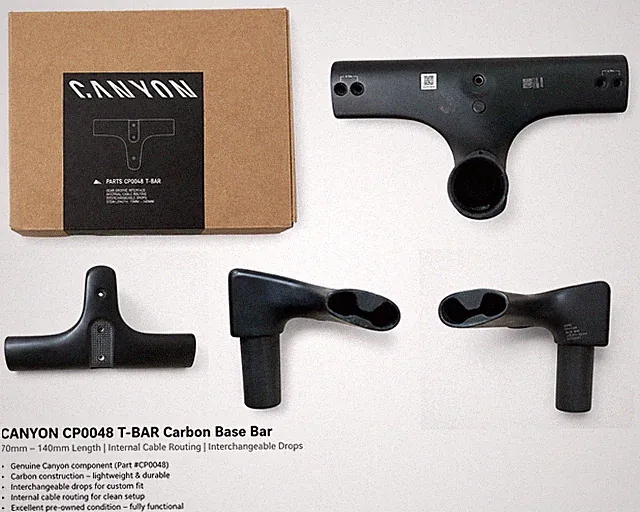 Canyon CP0048 Pace T-Bar 80mm Stem