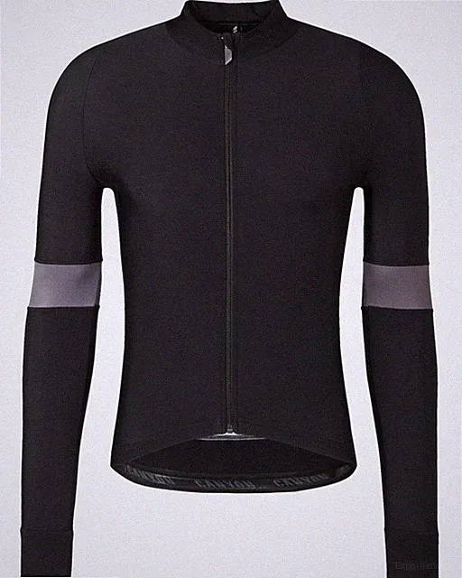 Canyon Signature Pro Thermal Jersey Men's Large Black