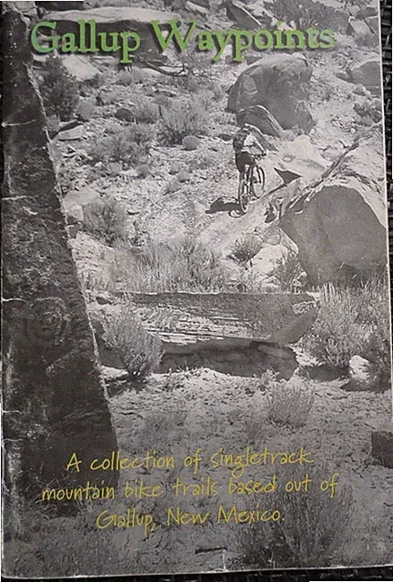 GALLUP WAYPOINTS by Steinar Smith MOUNTAIN BIKE TRAILS New Mexico HOGBACK Canyon