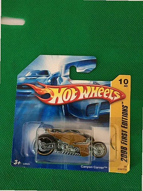 Hot Wheels 2008 FE New Models 010 Canyon Carver GOLD SC Short Card B84