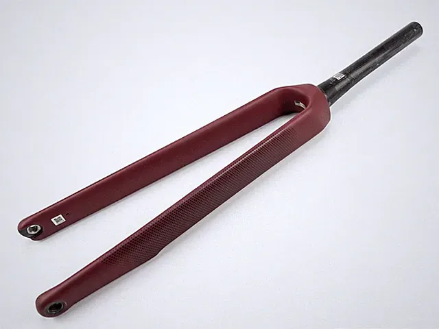 NEW Canyon Endurace CF Carbon Fork 700C Disc Brake 12x100 Thru Axle Red 45mm OFS