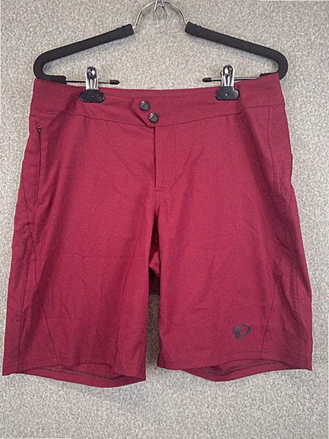PEARL IZUMI Canyon Shorts No Liner Beet Red Women's Size 6 Bike Hike Gorpcore