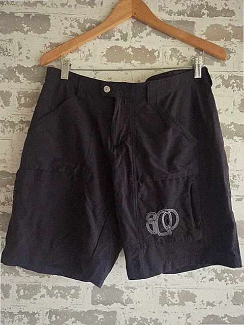 Pearl Izumi Men's Canyon MTB Mountain Bike Shorts Black Size Large Cargo Pockets