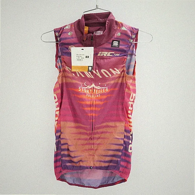 Sportful Pro Light Vest Men's Small Sleeveless Windbreaker Stetina Canyon Team