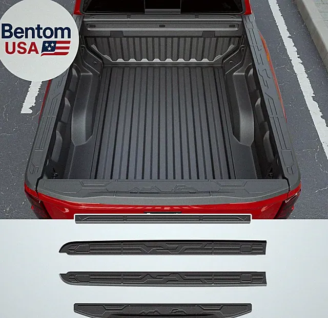 Truck Bed Rail Caps Compatible with 2023-2026 Chevy Colorado GMC Canyon Bed Rail